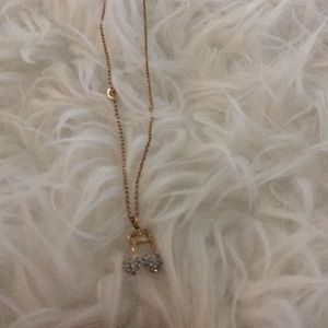 Juicy Couture necklace with musical note charm